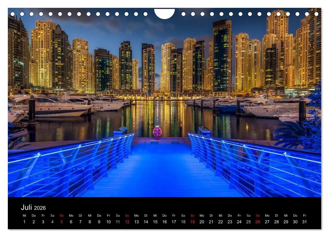 Bild: 9783516019155 | Dubai in Bildern (Wandkalender 2026 DIN A4 quer), CALVENDO...