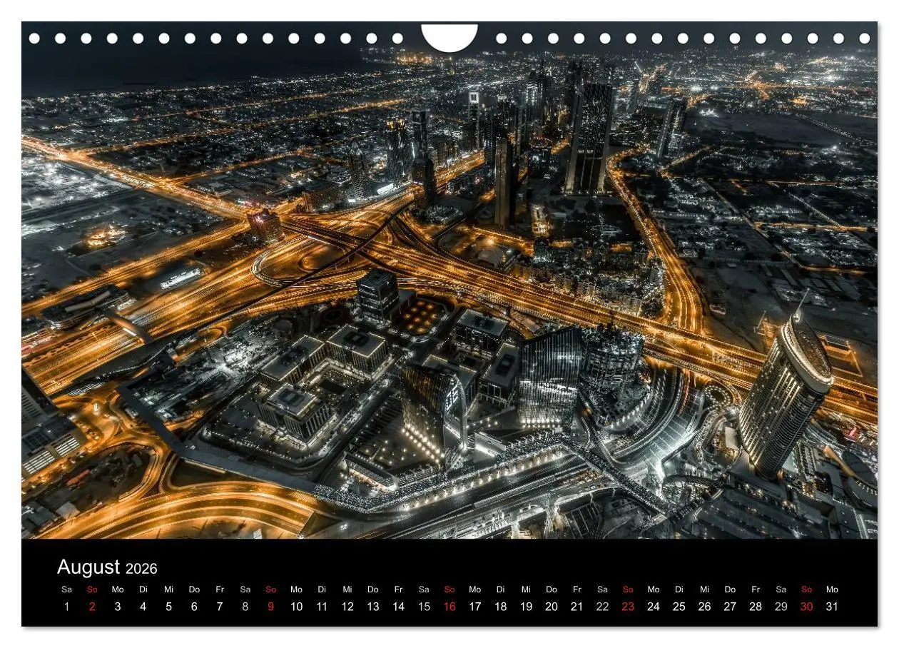 Bild: 9783516019155 | Dubai in Bildern (Wandkalender 2026 DIN A4 quer), CALVENDO...