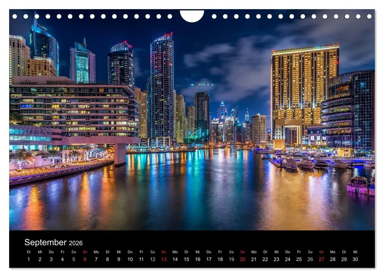 Bild: 9783516019155 | Dubai in Bildern (Wandkalender 2026 DIN A4 quer), CALVENDO...