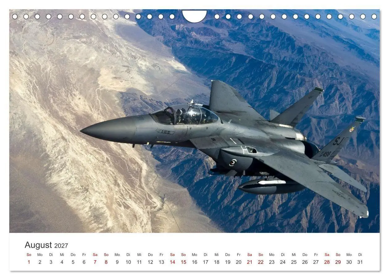 Bild: 9783569349155 | Kampfjets - Düsenjäger-Kalender (Wandkalender 2027 DIN A4 quer),...
