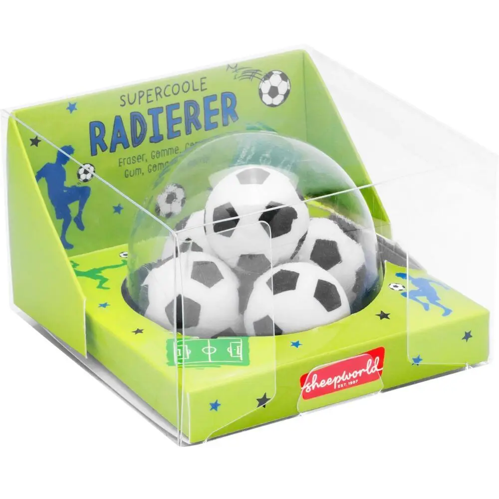 Radierer-Set Motiv "Fußball"