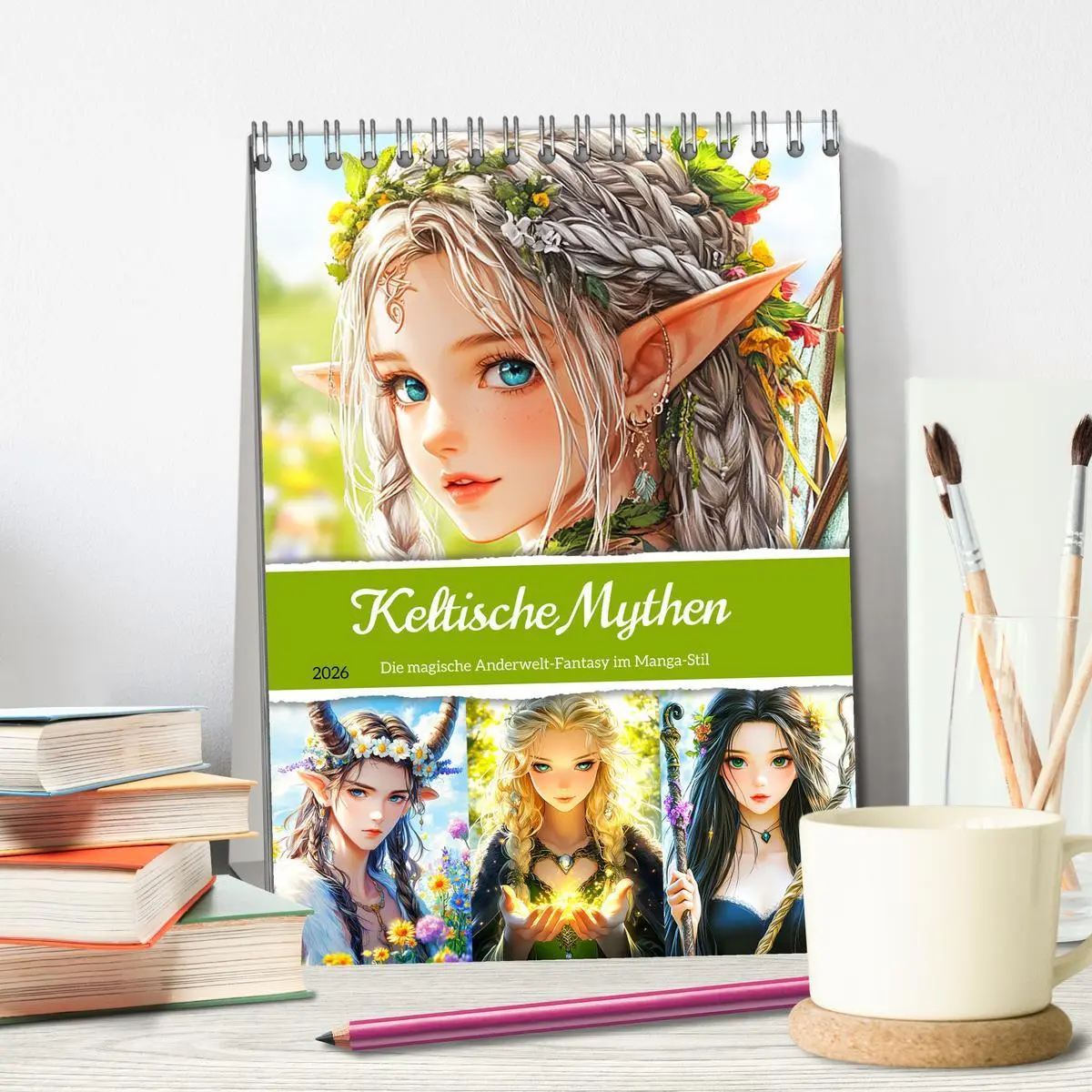 Bild: 9783516249255 | Keltische Mythen. Die magische Anderwelt-Fantasy im Manga-Stil...