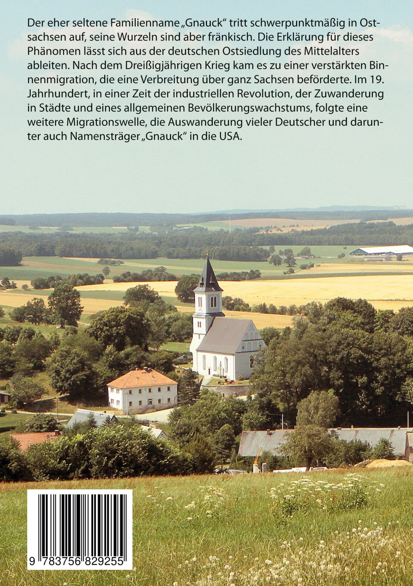 Rückseite: 9783756829255 | Aus Franken nach Ostsachsen und in die USA | Uwe Fiedler | Taschenbuch