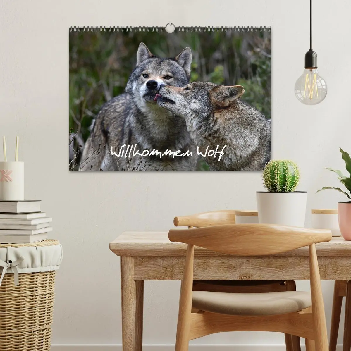 Bild: 9783457769355 | Willkommen Wolf (Wandkalender 2026 DIN A3 quer), CALVENDO...