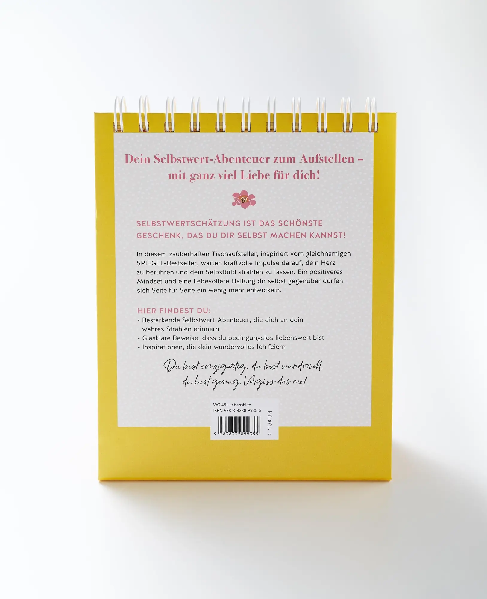 Bild: 9783833899355 | Es ist ein Geschenk, dass es dich gibt - Der Tischaufsteller zum...