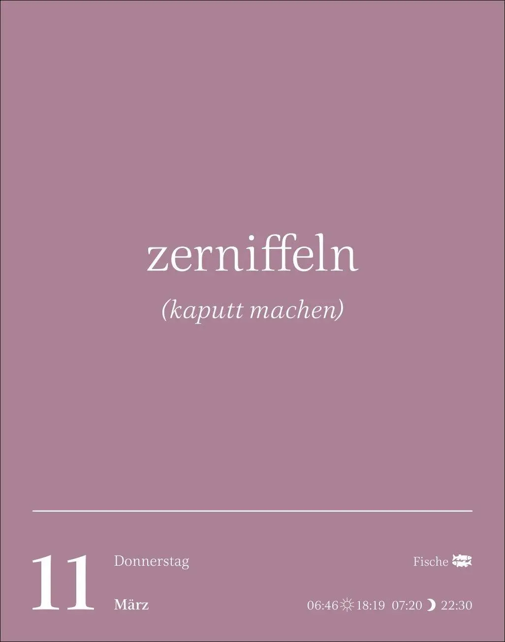 Bild: 9783840039355 | Duden Vergessene Wortschätze Tagesabreißkalender 2027 | Maik Goth