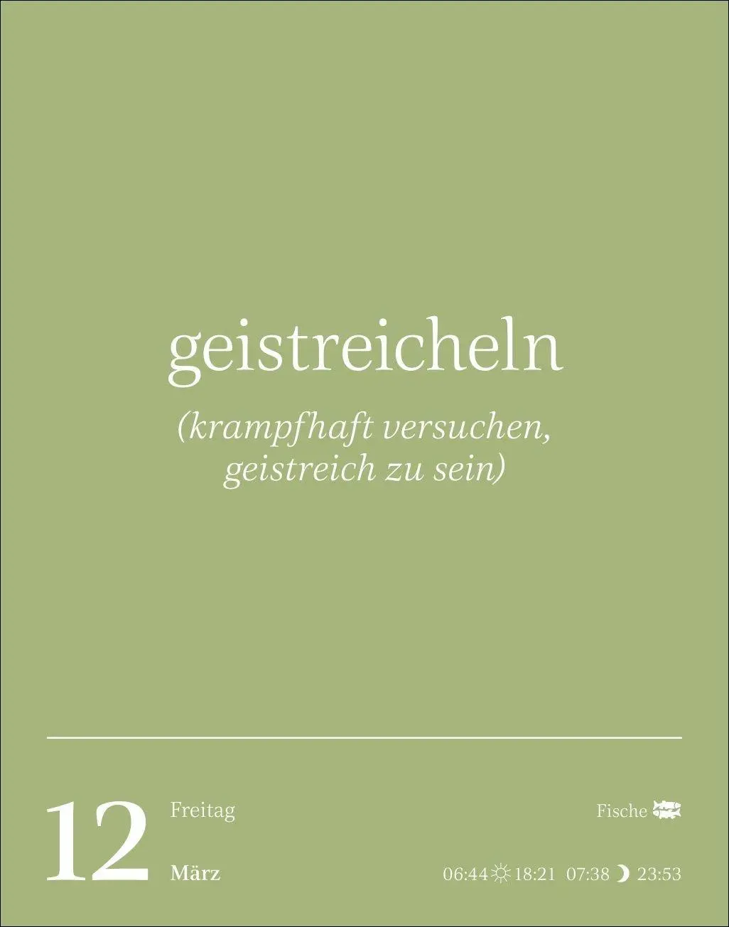 Bild: 9783840039355 | Duden Vergessene Wortschätze Tagesabreißkalender 2027 | Maik Goth