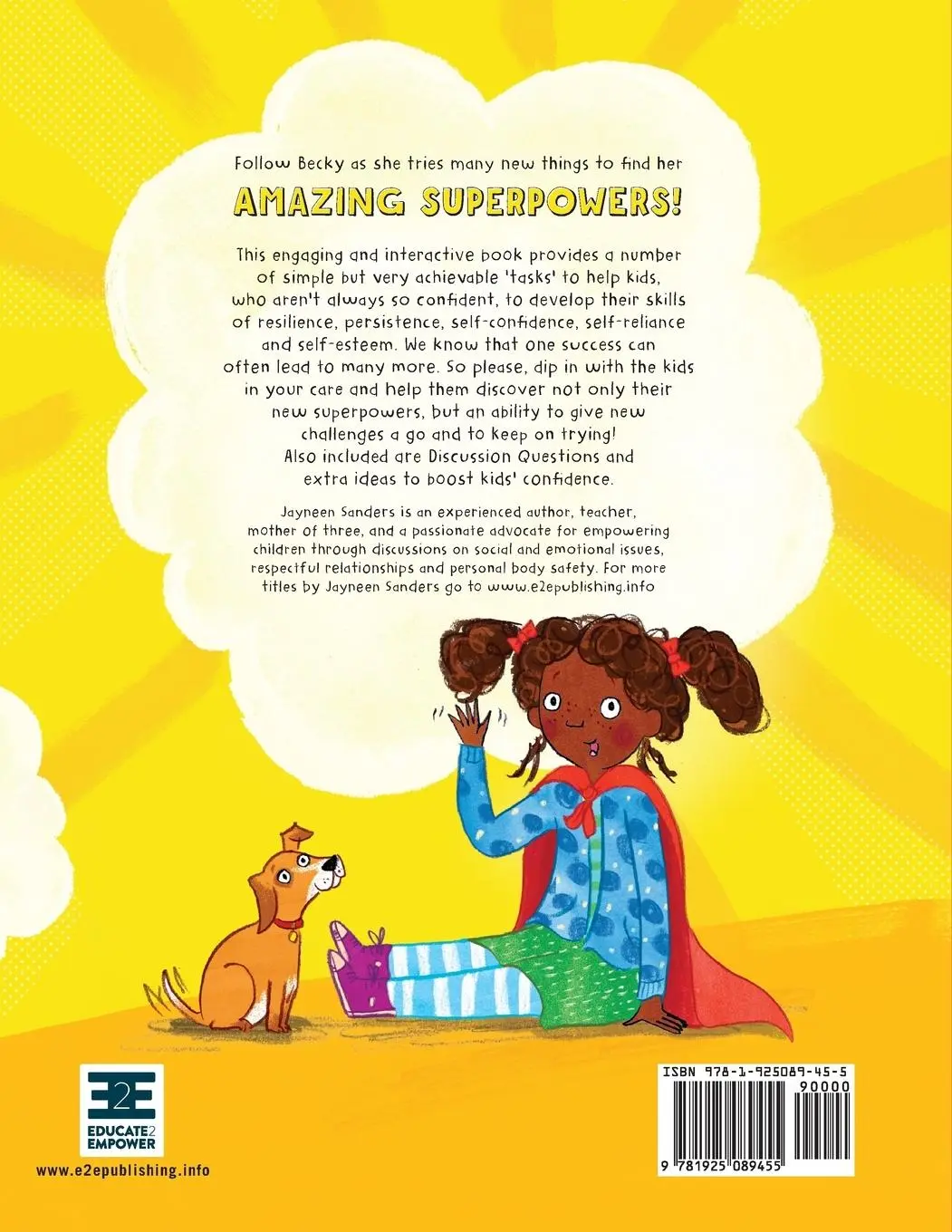 Rückseite: 9781925089455 | Hey There! What's Your Superpower? | Jayneen Sanders | Taschenbuch