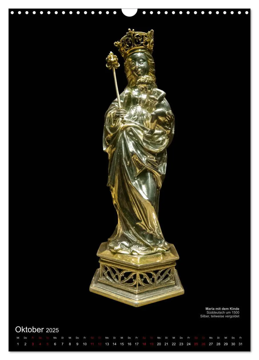 Bild: 9783435979455 | Maria - Mutter Gottes (Wandkalender 2025 DIN A3 hoch), CALVENDO...