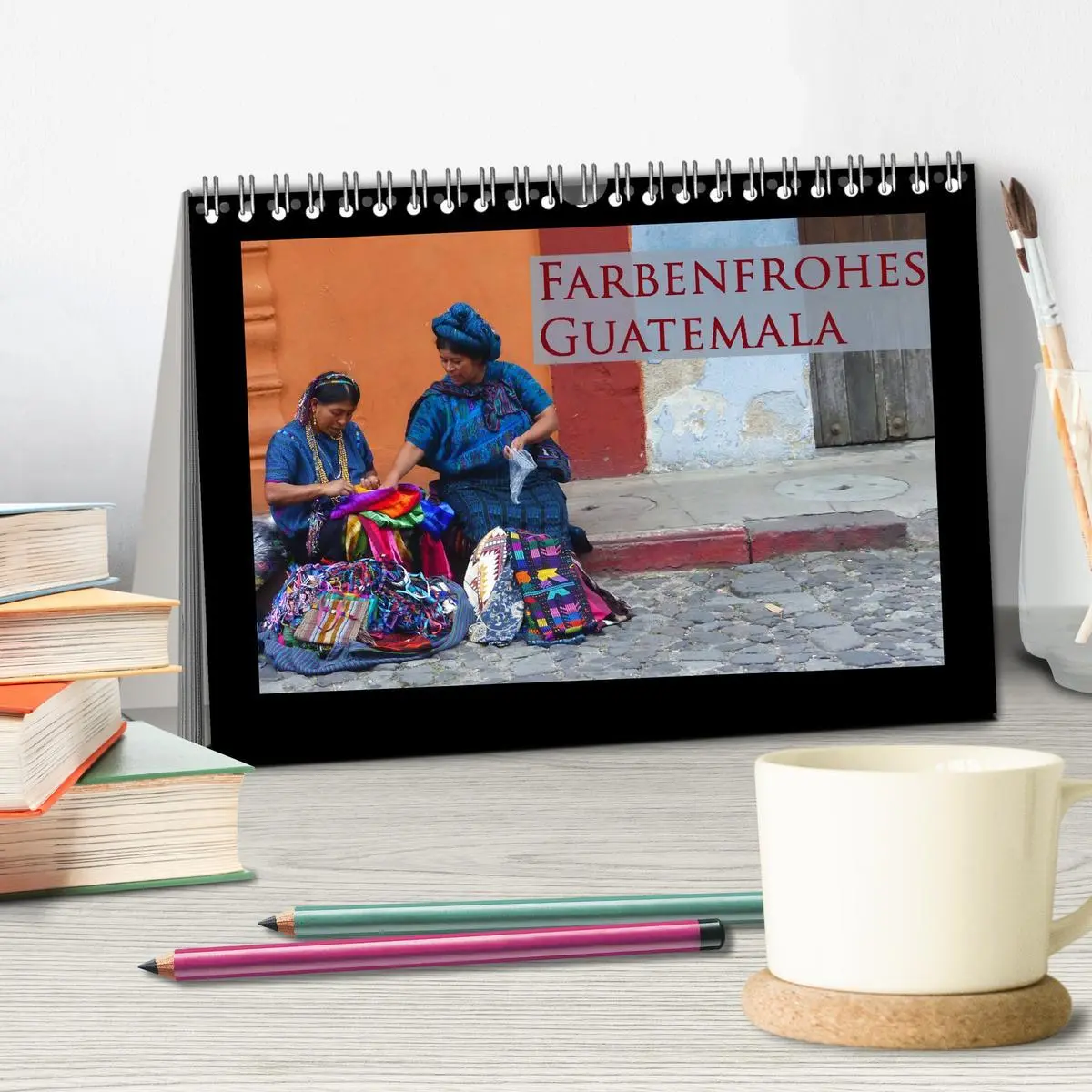 Bild: 9783516089455 | Farbenfrohes Guatemala (Tischkalender 2026 DIN A5 quer), CALVENDO...