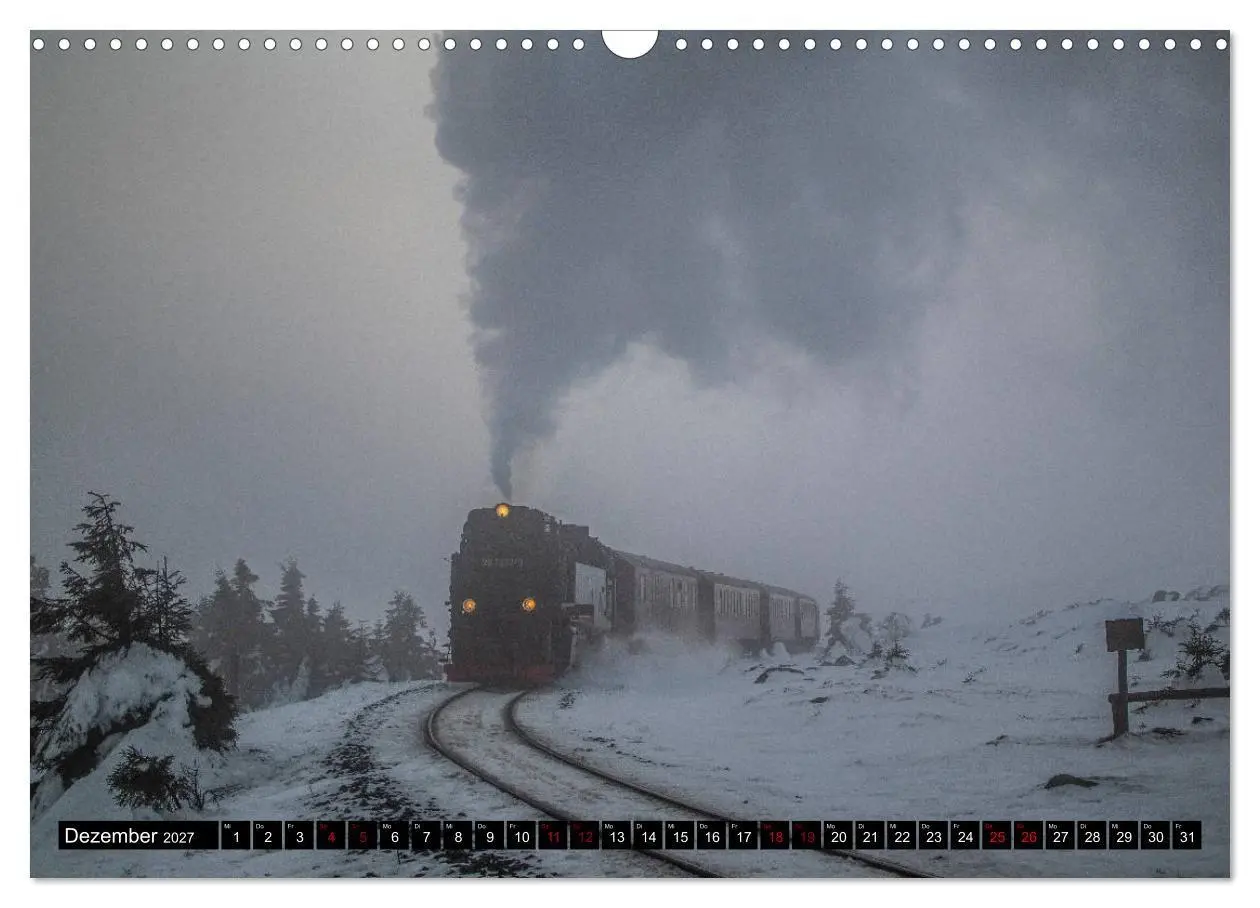 Bild: 9783569559455 | Harzer Schmalspurbahnen 1980er Jahre bis heute (Wandkalender 2027...