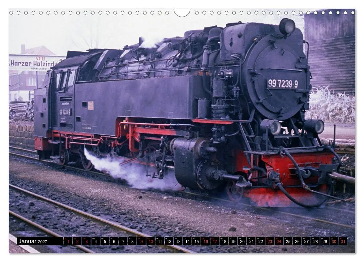 Bild: 9783569559455 | Harzer Schmalspurbahnen 1980er Jahre bis heute (Wandkalender 2027...