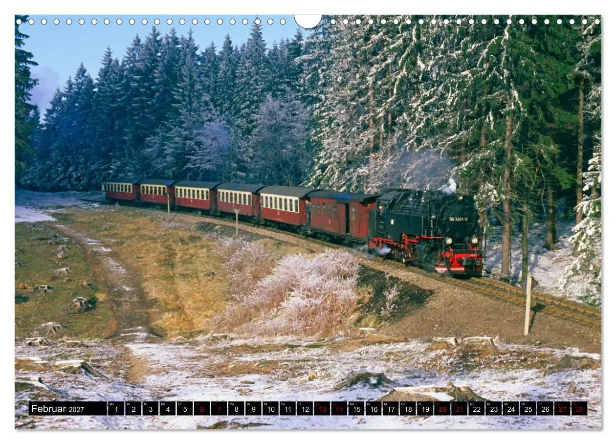 Bild: 9783569559455 | Harzer Schmalspurbahnen 1980er Jahre bis heute (Wandkalender 2027...