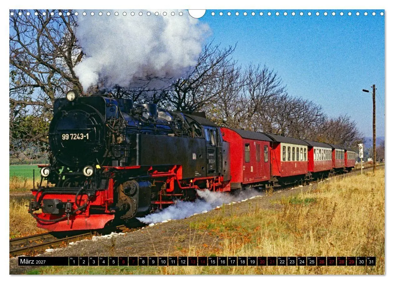 Bild: 9783569559455 | Harzer Schmalspurbahnen 1980er Jahre bis heute (Wandkalender 2027...