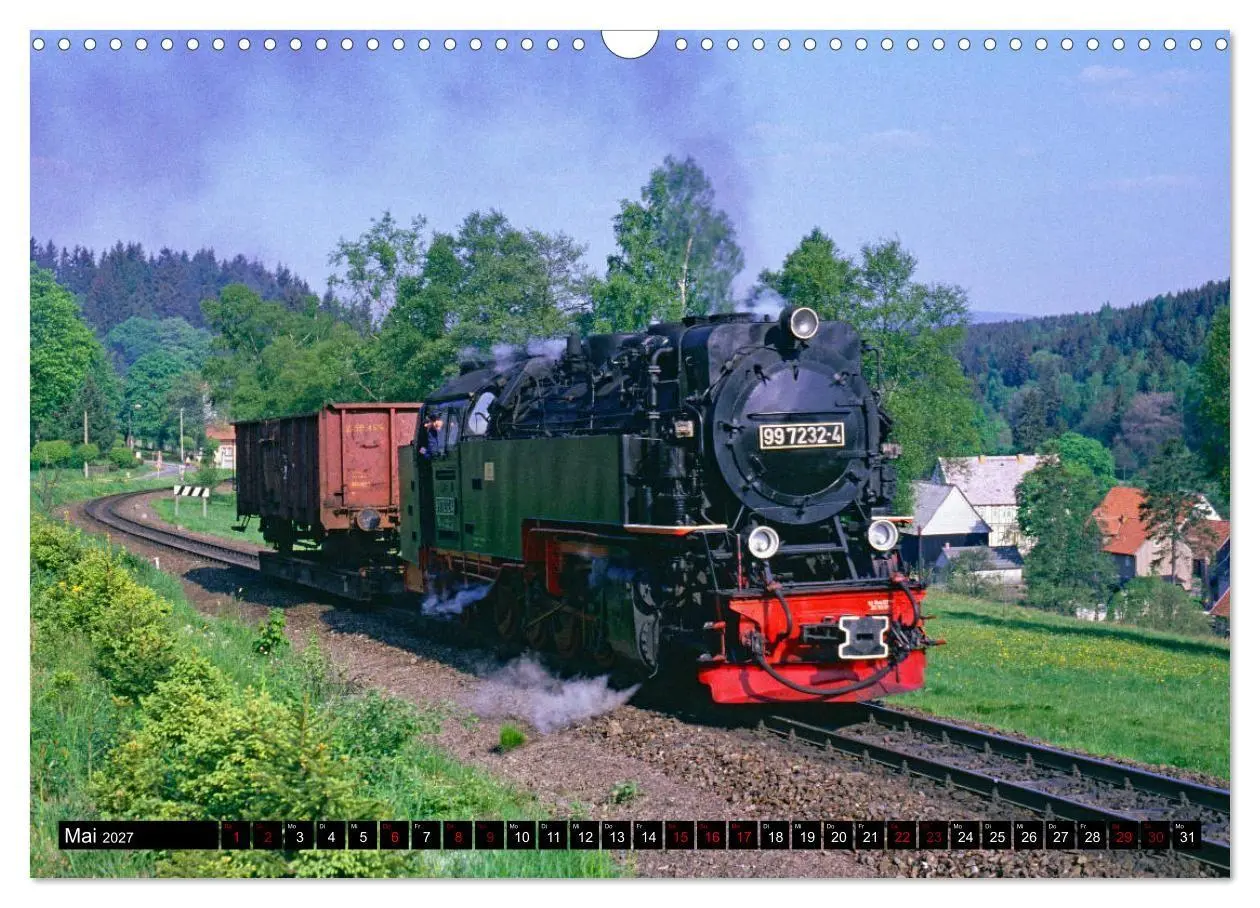 Bild: 9783569559455 | Harzer Schmalspurbahnen 1980er Jahre bis heute (Wandkalender 2027...