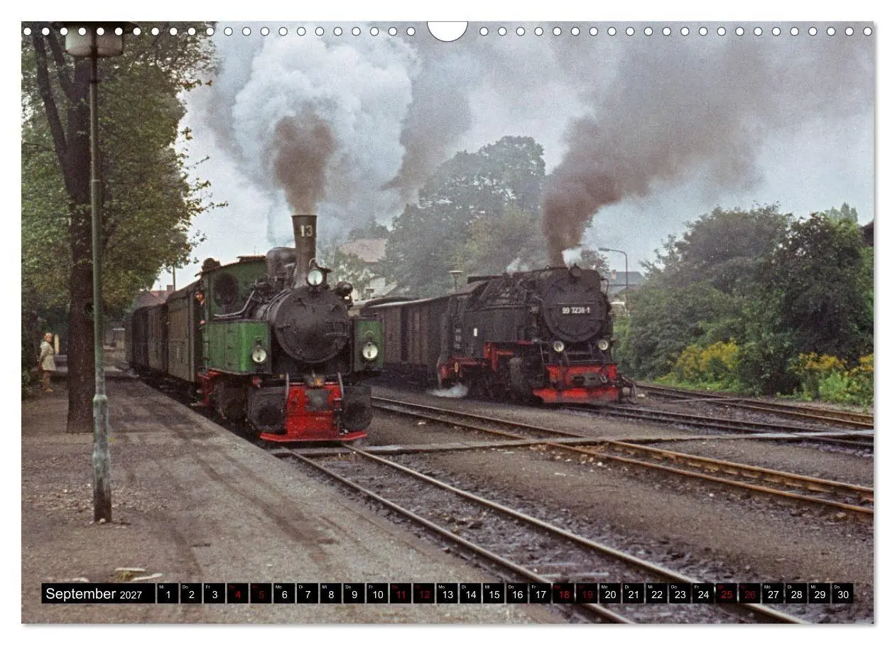 Bild: 9783569559455 | Harzer Schmalspurbahnen 1980er Jahre bis heute (Wandkalender 2027...