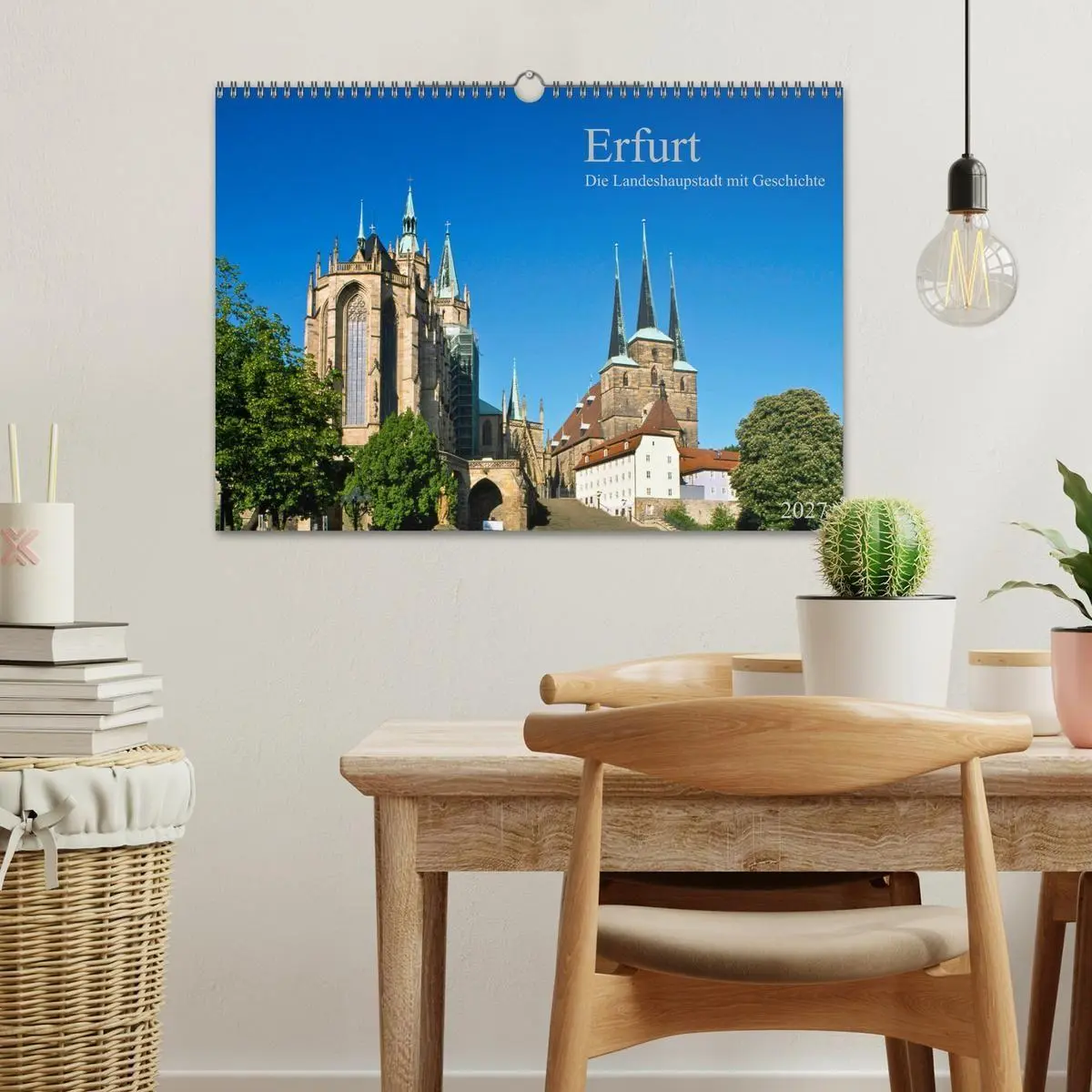 Bild: 9783569629455 | Erfurt - Die Landeshauptstadt mit Geschichte (Wandkalender 2027 DIN...