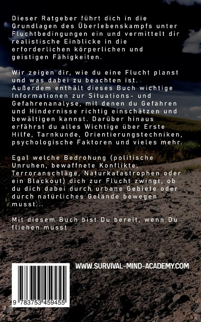 Rückseite: 9783753459455 | Flucht Ratgeber | Bereit, wenn Du fliehen musst! | Seiters (u. a.)
