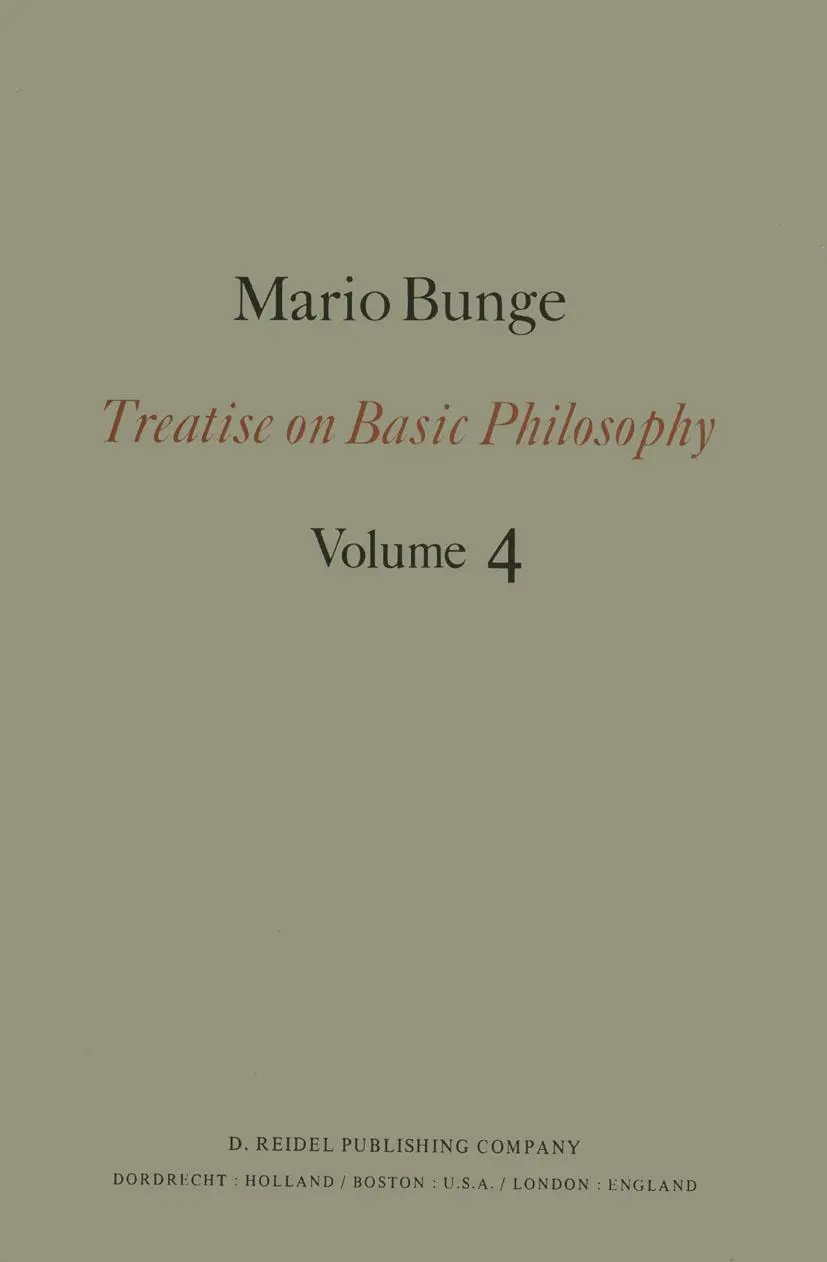 Cover: 9789027709455 | Treatise on Basic Philosophy | Ontology II: A World of Systems | Bunge