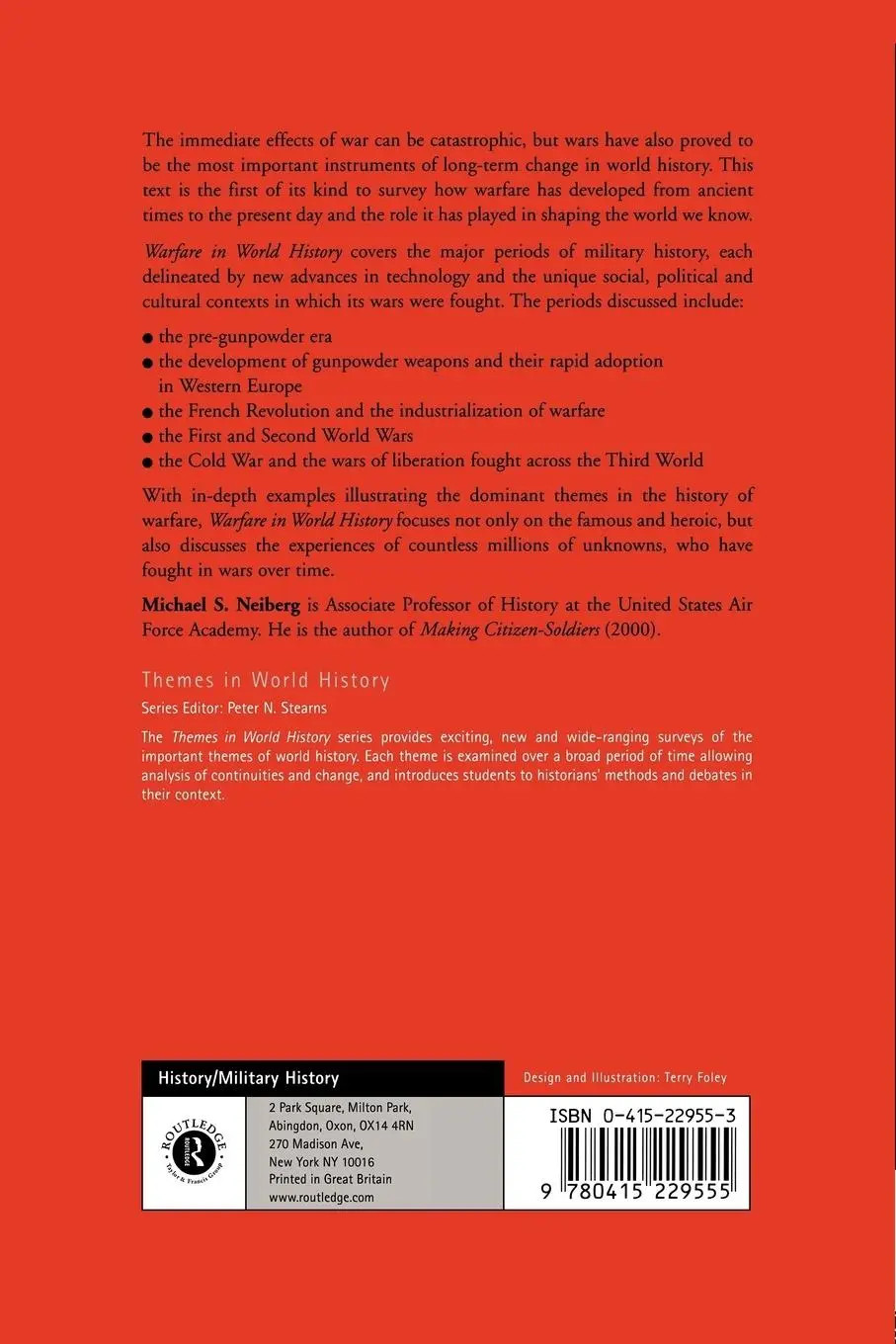 Rückseite: 9780415229555 | Warfare in World History | Michael S. Neiberg | Taschenbuch | Englisch