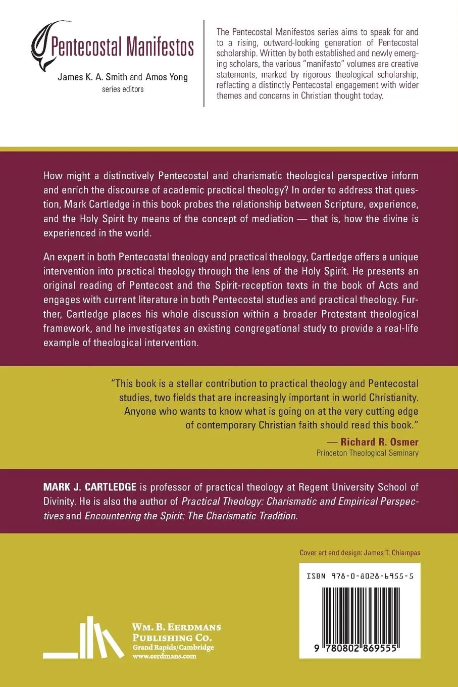 Rückseite: 9780802869555 | Mediation of the Spirit | Interventions in Practical Theology | Buch