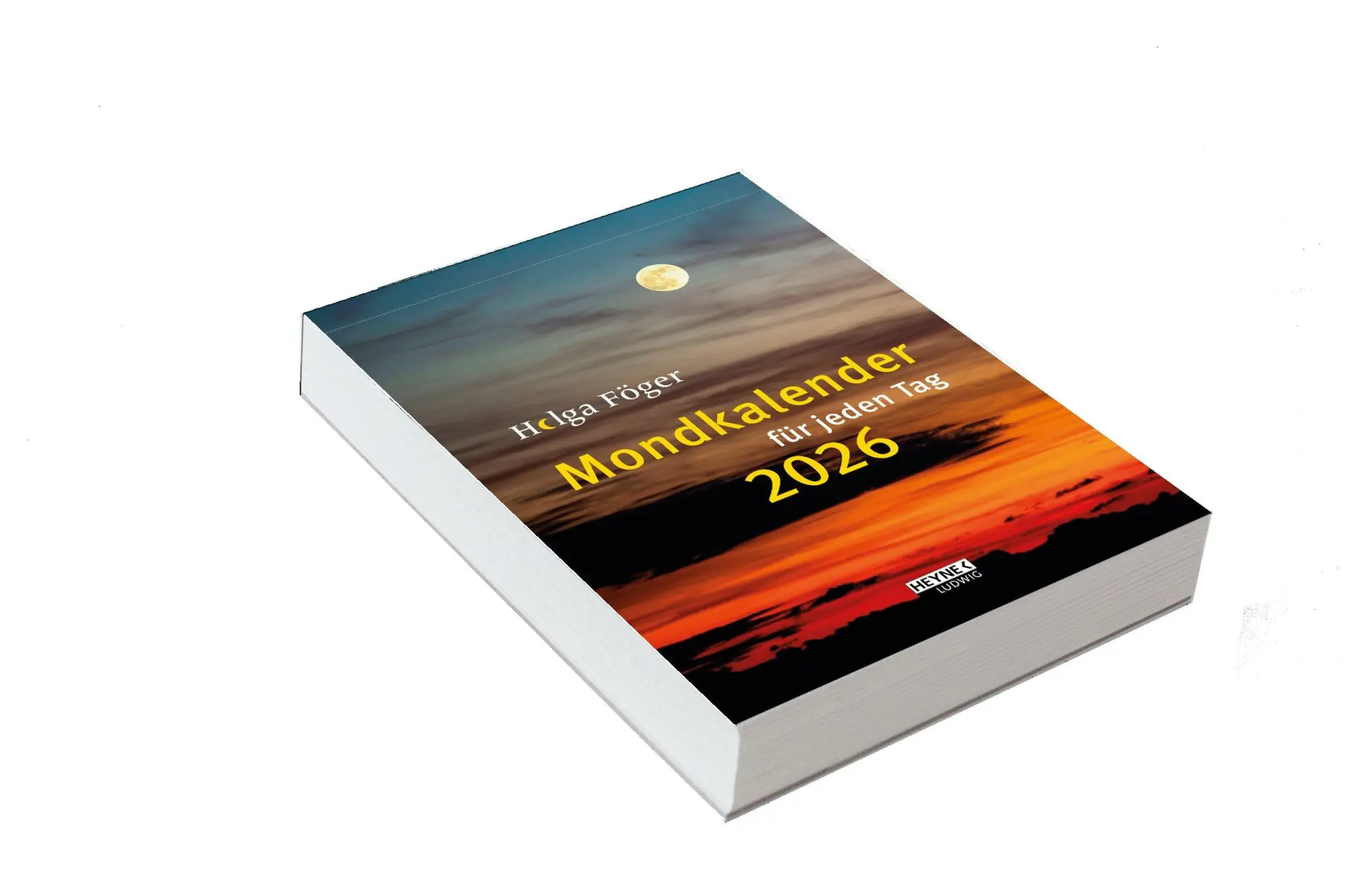 Bild: 9783453239555 | Mondkalender für jeden Tag 2026 | Helga Föger | Kalender | 392 S.