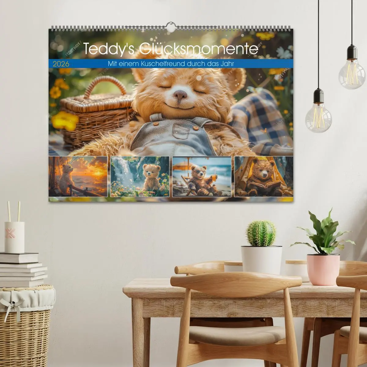 Bild: 9783457369555 | Abenteuer eines Taddybären (Wandkalender 2026 DIN A2 quer),...
