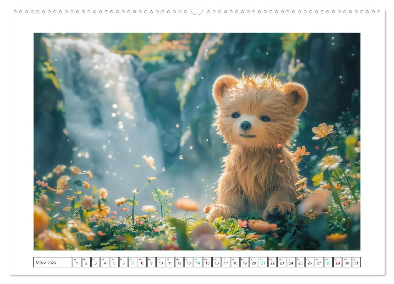 Bild: 9783457369555 | Abenteuer eines Taddybären (Wandkalender 2026 DIN A2 quer),...