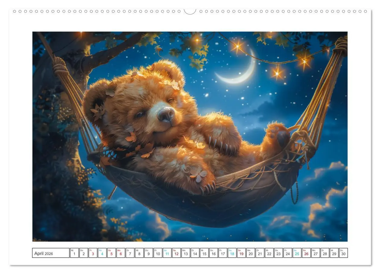 Bild: 9783457369555 | Abenteuer eines Taddybären (Wandkalender 2026 DIN A2 quer),...