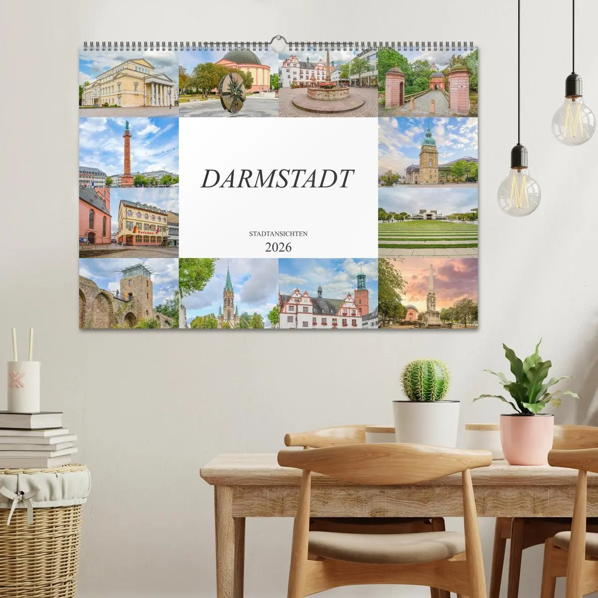 Bild: 9783457679555 | Darmstadt Stadtansichten (Wandkalender 2026 DIN A2 quer), CALVENDO...