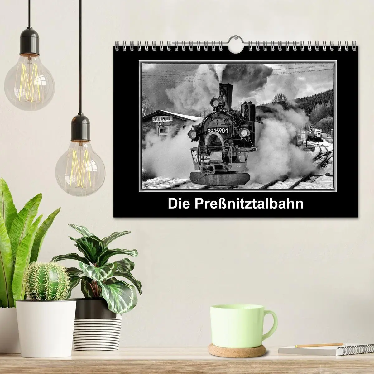 Bild: 9783516079555 | Die Preßnitztalbahn (Wandkalender 2026 DIN A4 quer), CALVENDO...