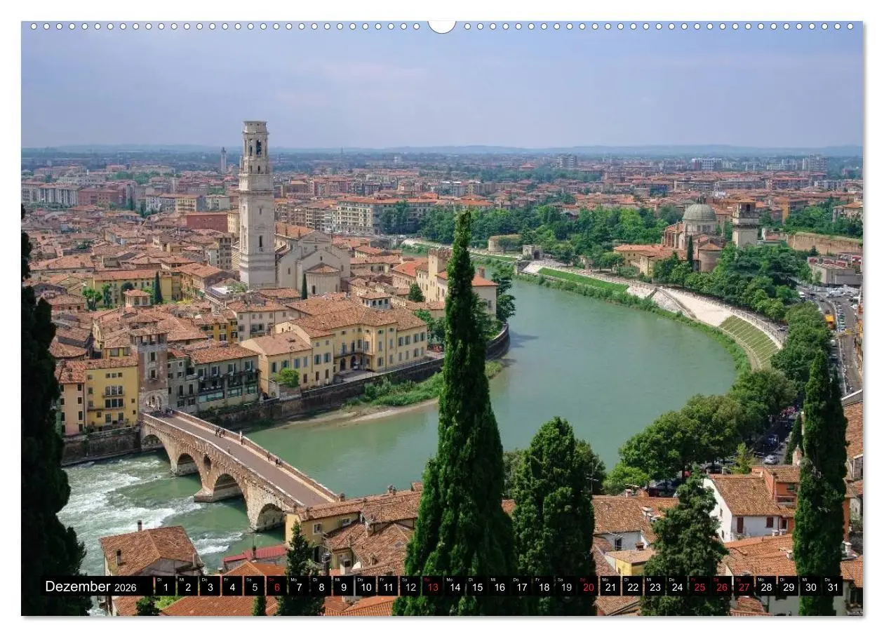 Bild: 9783516149555 | Italia (hochwertiger Premium Wandkalender 2026 DIN A2 quer),...