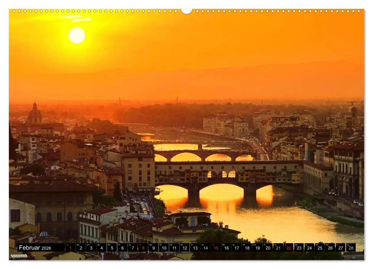 Bild: 9783516149555 | Italia (hochwertiger Premium Wandkalender 2026 DIN A2 quer),...