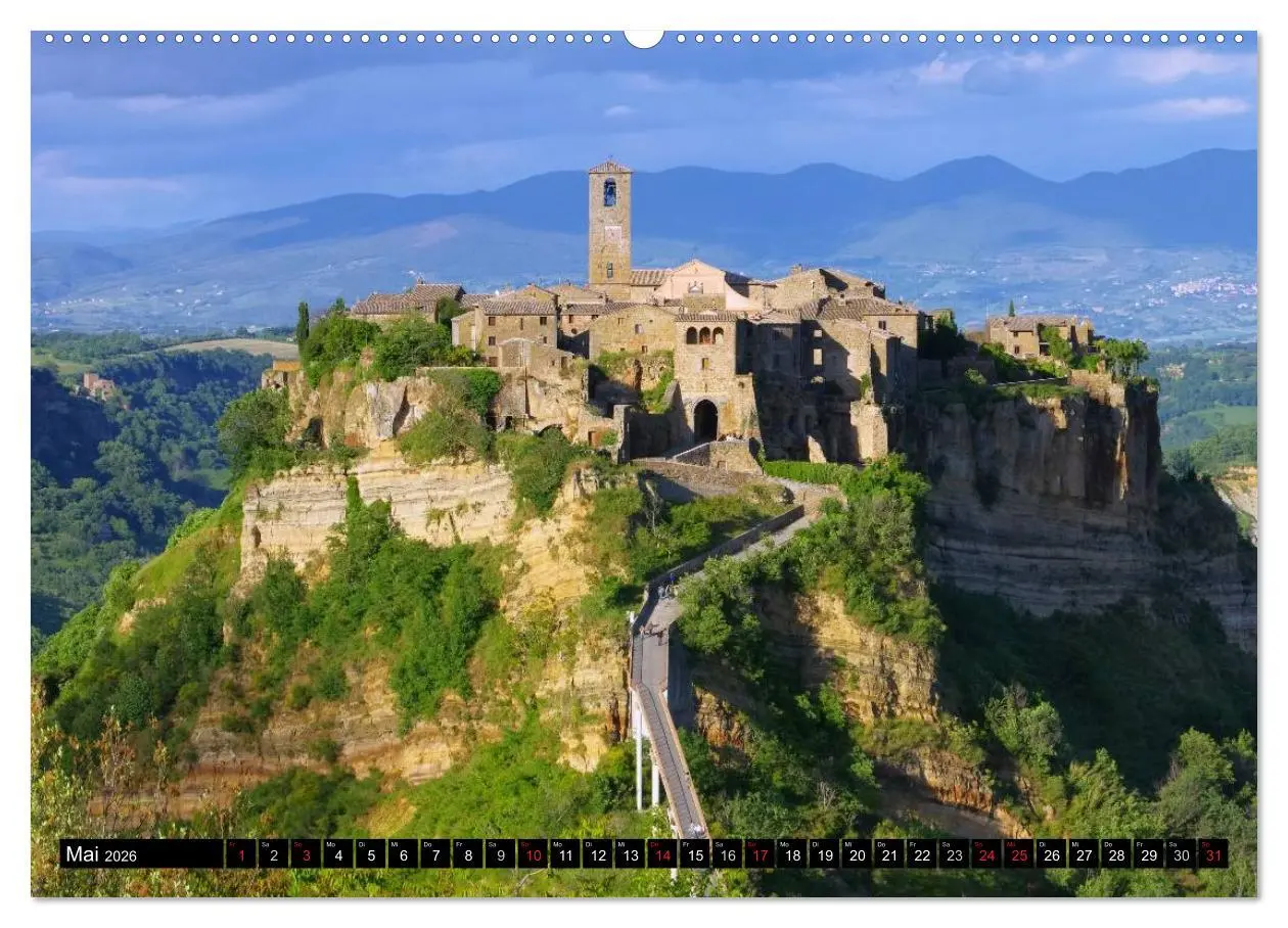 Bild: 9783516149555 | Italia (hochwertiger Premium Wandkalender 2026 DIN A2 quer),...