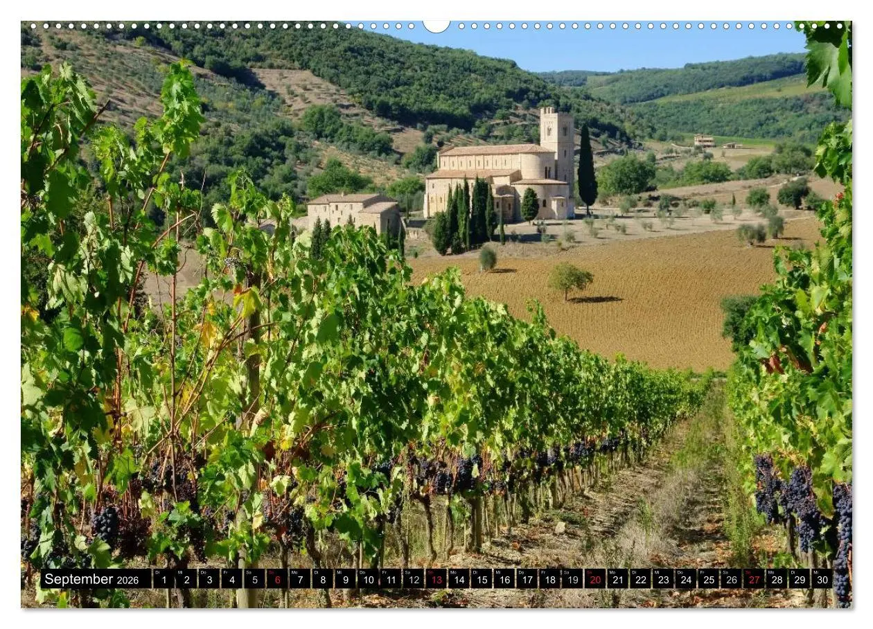 Bild: 9783516149555 | Italia (hochwertiger Premium Wandkalender 2026 DIN A2 quer),...
