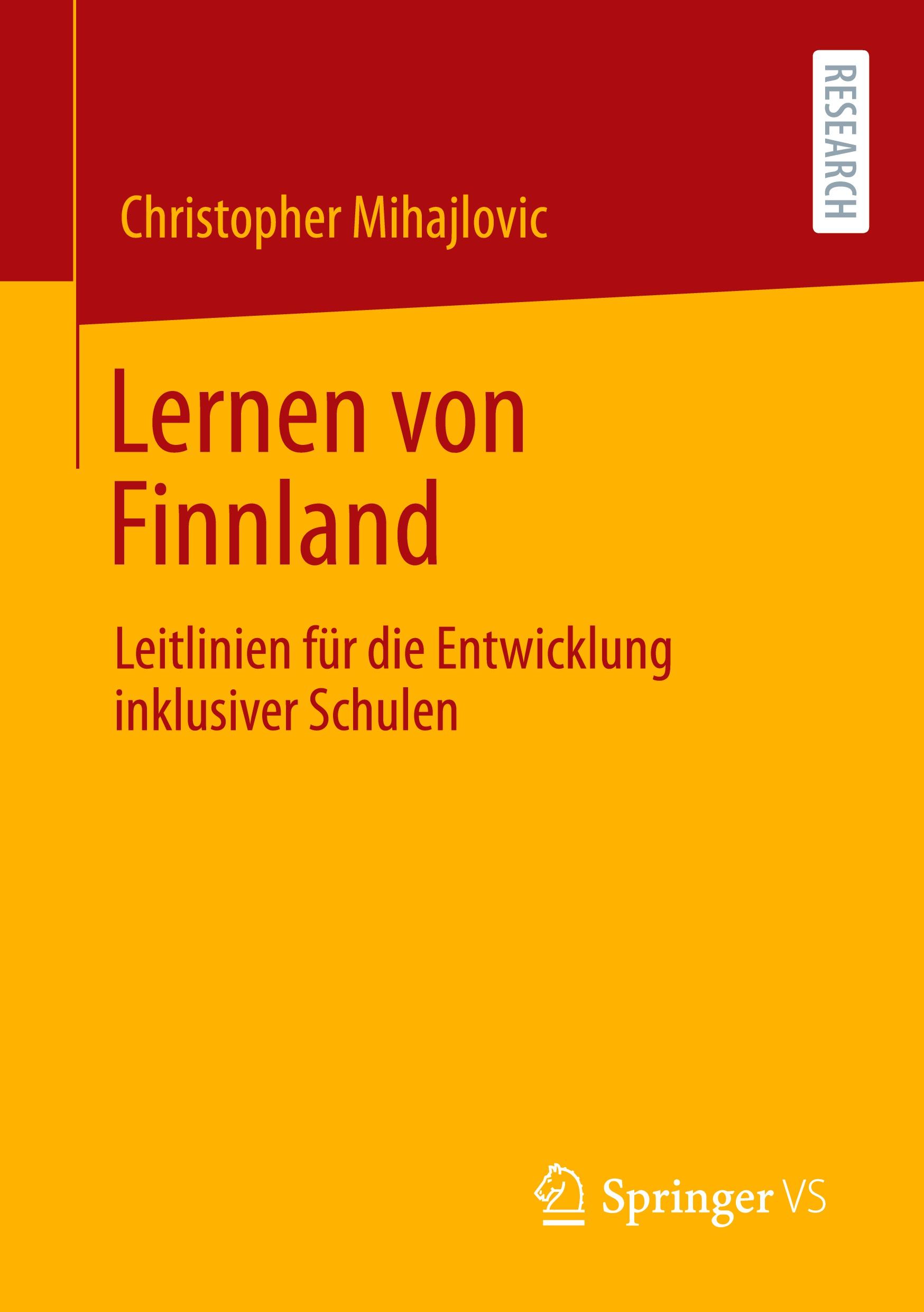 Cover: 9783658339555 | Lernen von Finnland | Christopher Mihajlovic | Taschenbuch | Paperback