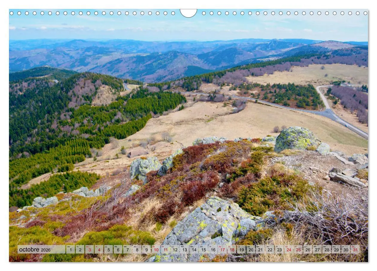 Bild: 9783457289655 | La beauté de l'Ardèche (Calendrier mural 2026 DIN A3 vertical),...
