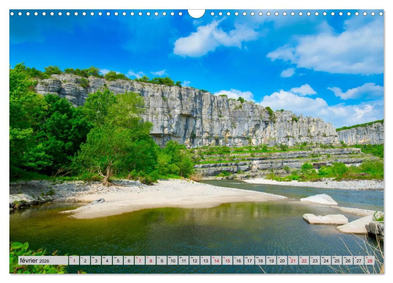Bild: 9783457289655 | La beauté de l'Ardèche (Calendrier mural 2026 DIN A3 vertical),...
