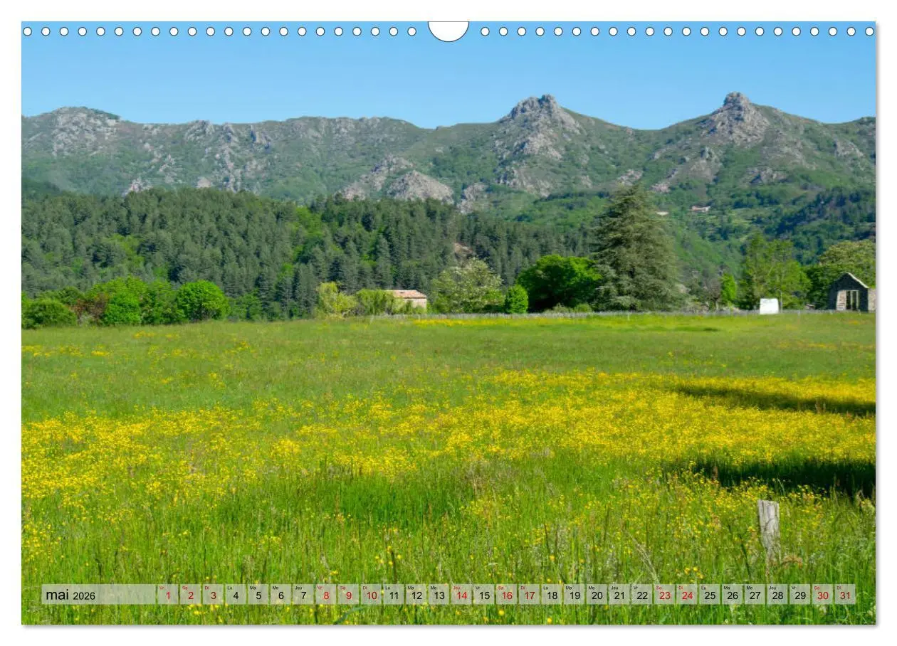 Bild: 9783457289655 | La beauté de l'Ardèche (Calendrier mural 2026 DIN A3 vertical),...