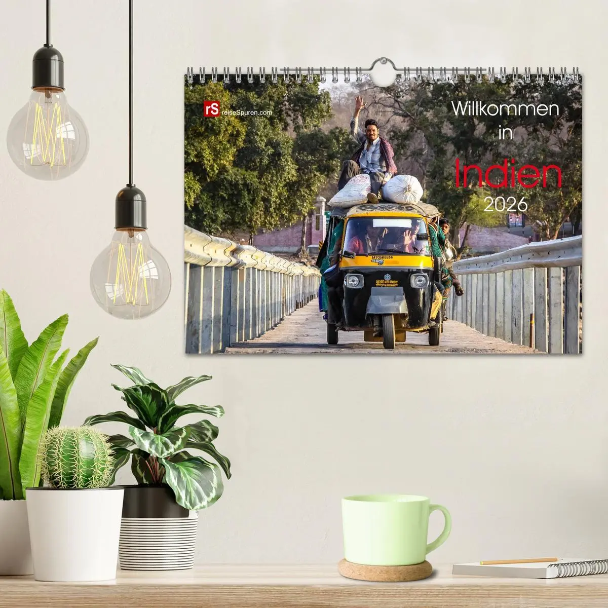 Bild: 9783516069655 | Willkommen in Indien 2026 (Wandkalender 2026 DIN A4 quer), CALVENDO...
