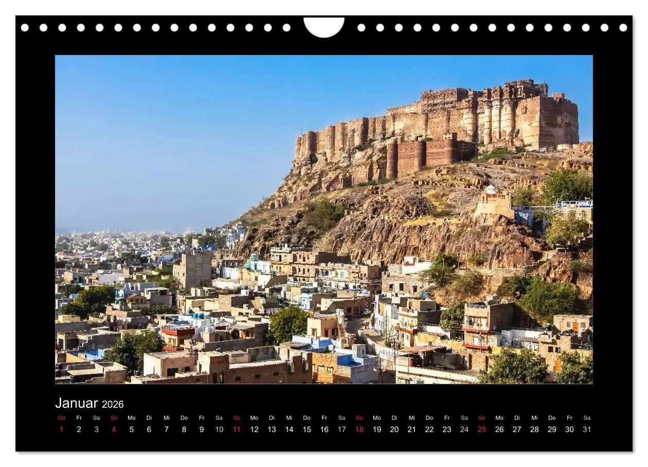 Bild: 9783516069655 | Willkommen in Indien 2026 (Wandkalender 2026 DIN A4 quer), CALVENDO...