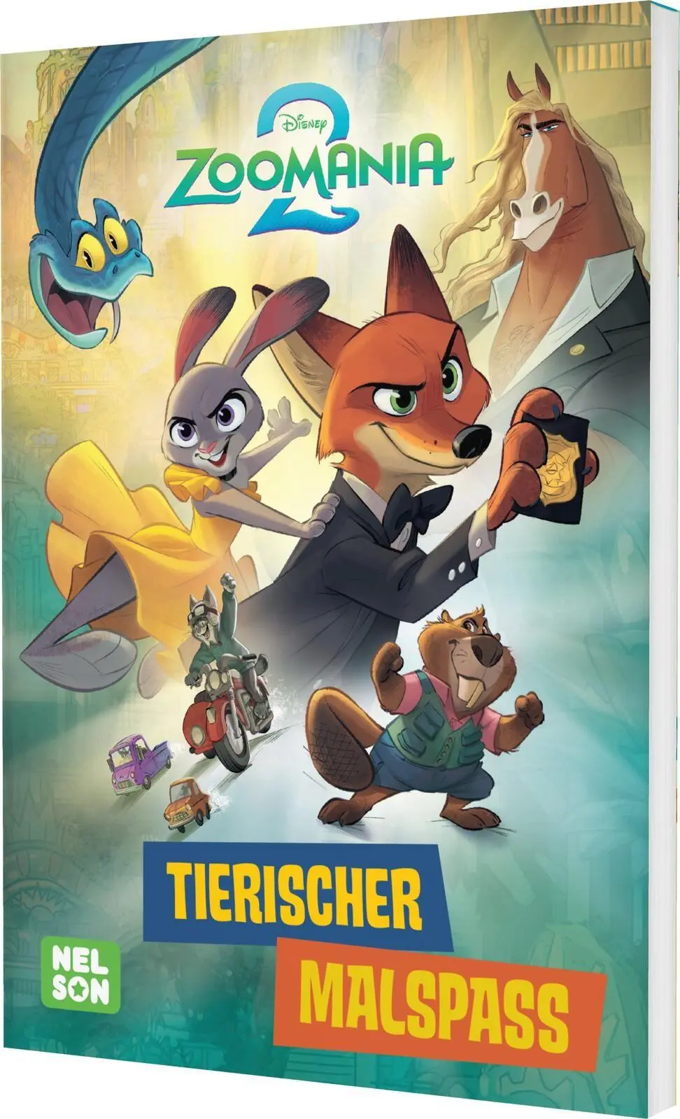 Cover: 9783845129655 | Disney Kreative Beschäftigung: Zoomania 2: Tierischer Malspaß | Buch