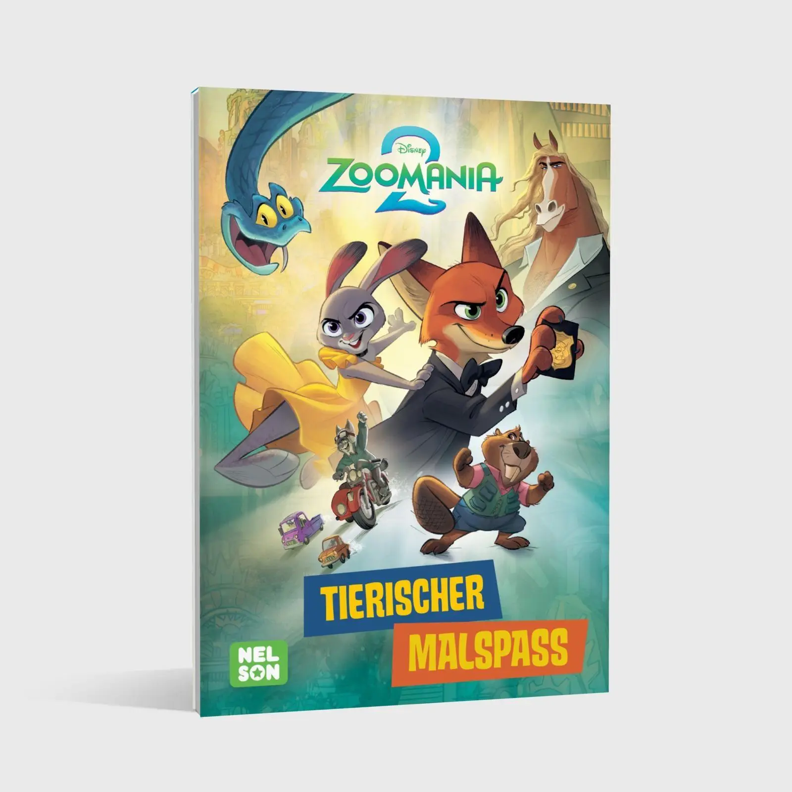 Bild: 9783845129655 | Disney Kreative Beschäftigung: Zoomania 2: Tierischer Malspaß | Buch