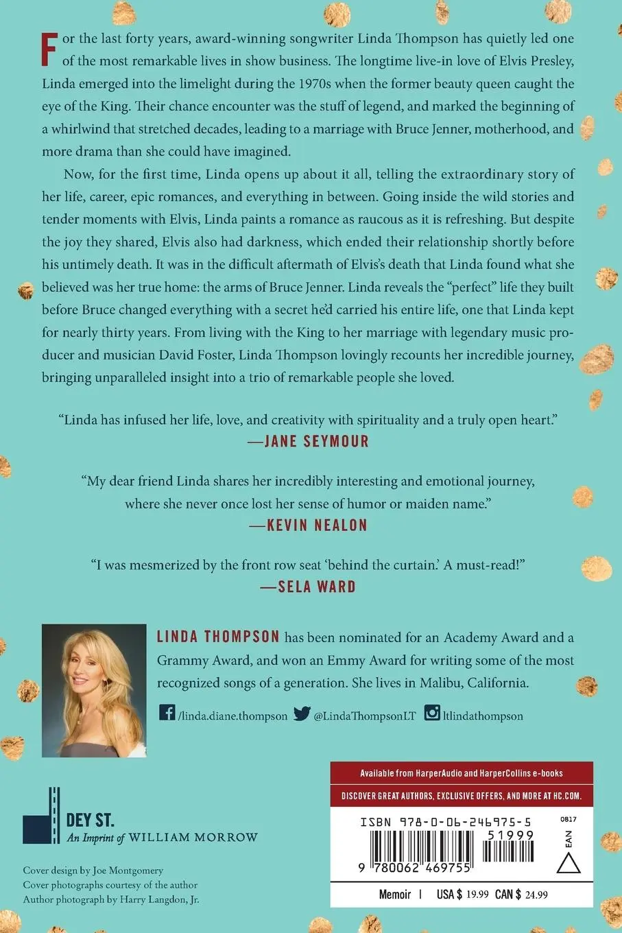 Rückseite: 9780062469755 | A Little Thing Called Life | Linda Thompson | Taschenbuch | Englisch