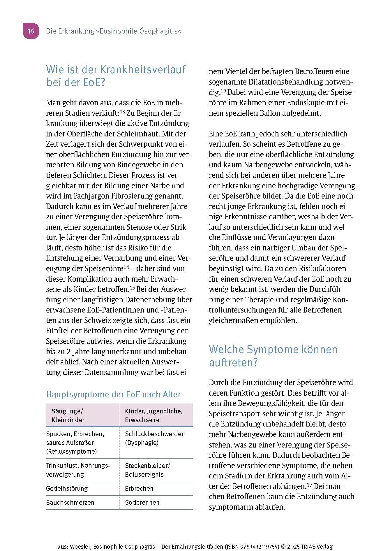 Bild: 9783432119755 | Eosinophile Ösophagitis - Der Ernährungsleitfaden | Woesler (u. a.)