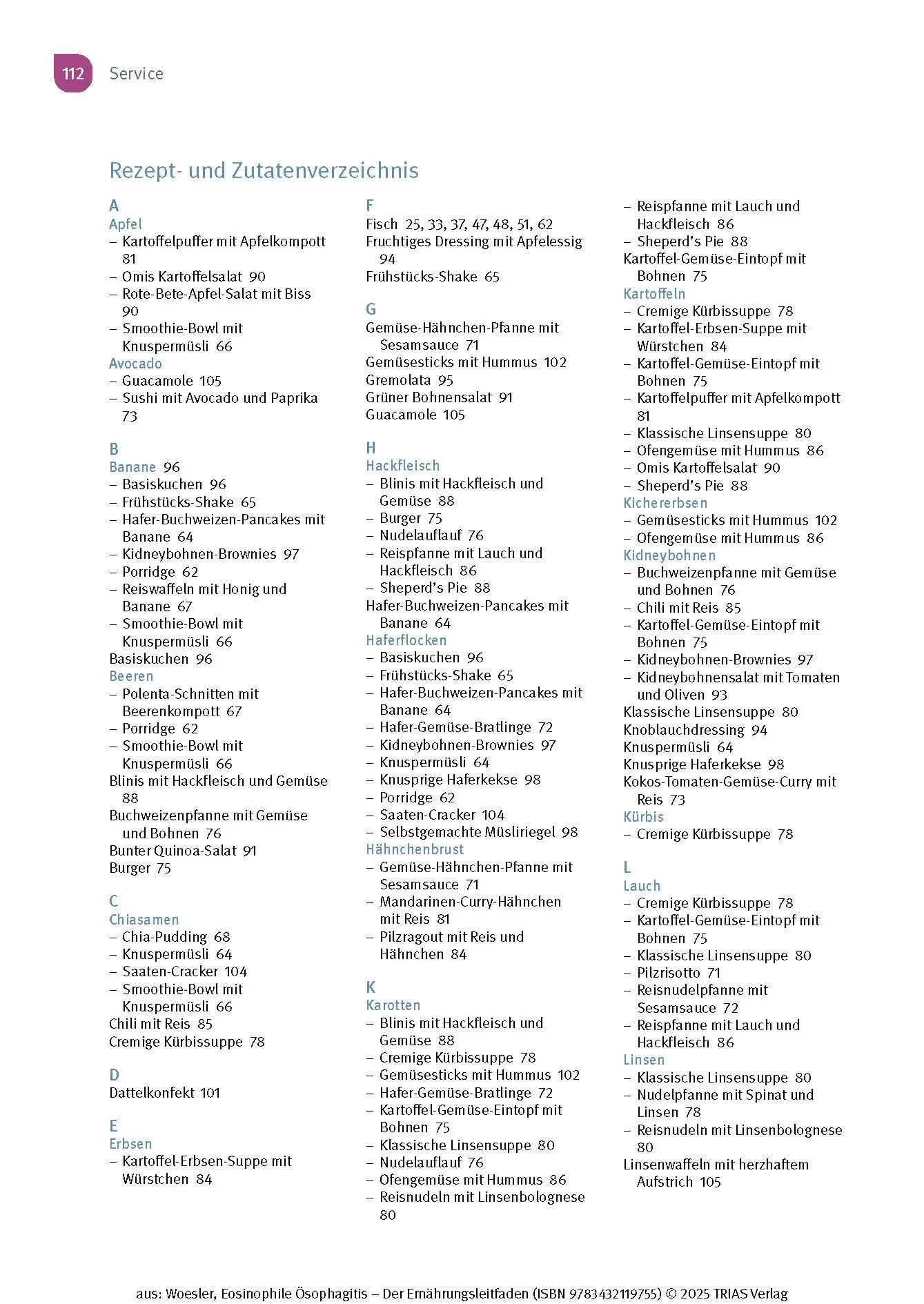 Bild: 9783432119755 | Eosinophile Ösophagitis - Der Ernährungsleitfaden | Woesler (u. a.)
