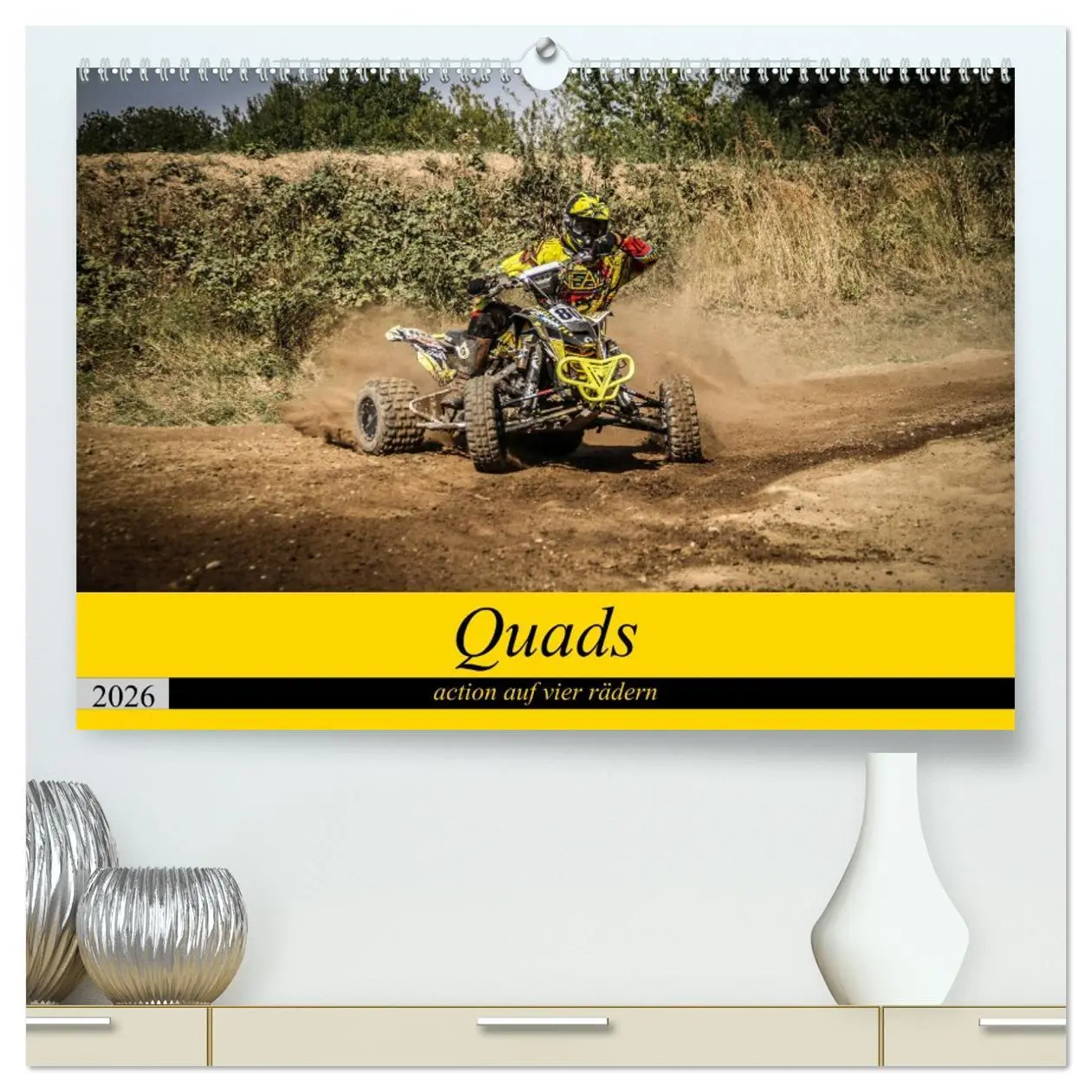 Cover: 9783457659755 | Quad`s action auf vier rädern (hochwertiger Premium Wandkalender...