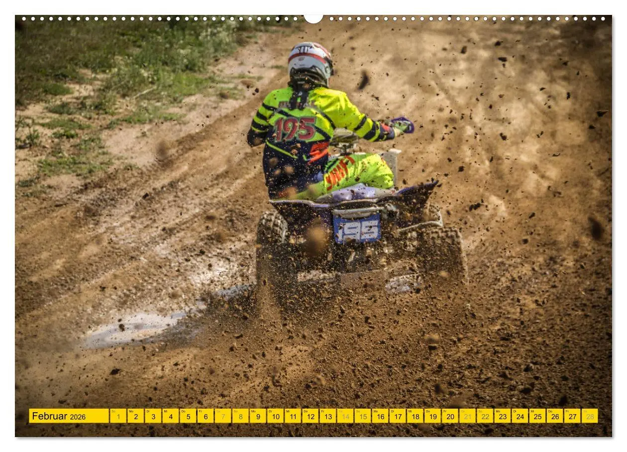 Bild: 9783457659755 | Quad`s action auf vier rädern (hochwertiger Premium Wandkalender...