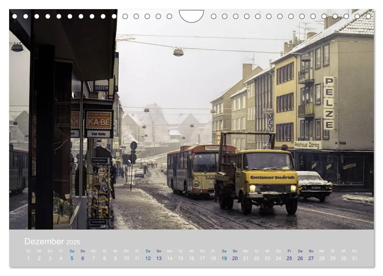 Bild: 9783457899755 | Hildesheim - damals ... (Wandkalender 2026 DIN A4 quer), CALVENDO...