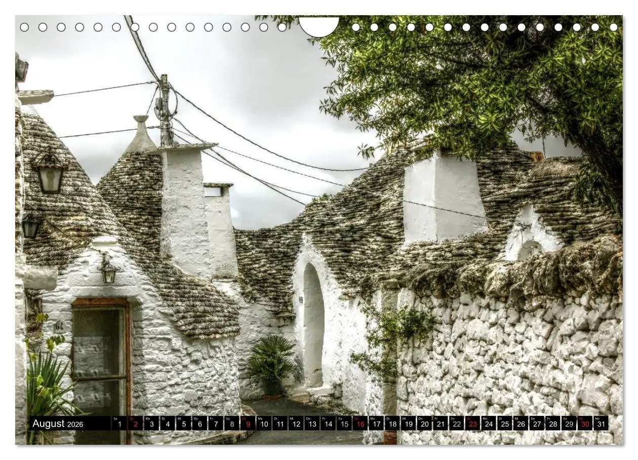 Bild: 9783516059755 | Apulien - Impressionen (Wandkalender 2026 DIN A4 quer), CALVENDO...